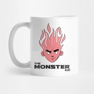 The Monster Kid (White and Red) Mug